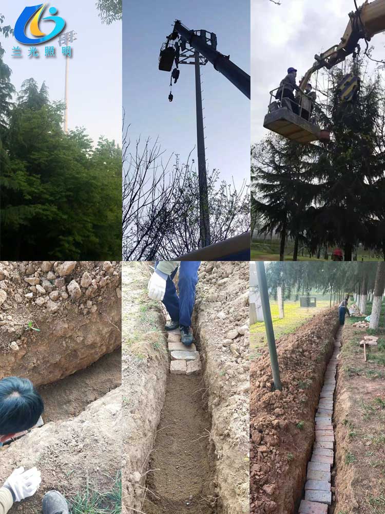 大學校園高桿燈 大學校園高桿燈