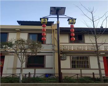 陜西省西安市鄠邑區唐旗寨仿古太陽能路燈項目 陜西省西安市鄠邑區唐旗寨仿古太陽能路燈項目